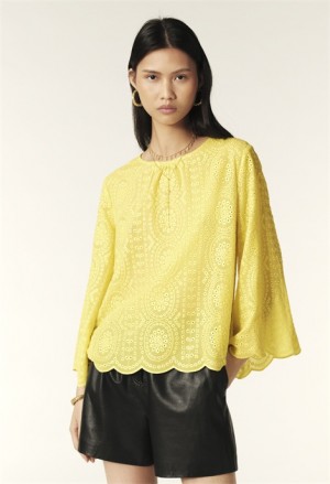 YELLOW Ba&sh SHIRT | BASH-SN66070