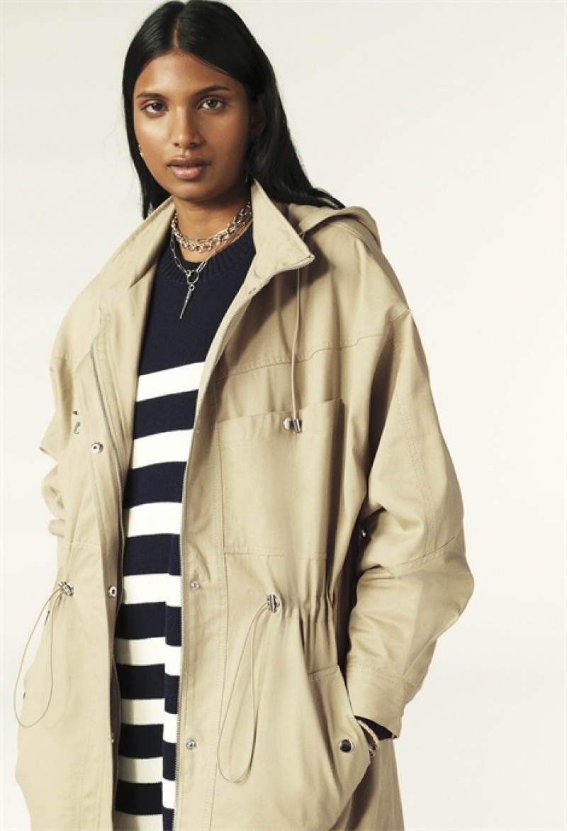 BEIGE Ba&sh TRENCH | BASH-SN65938