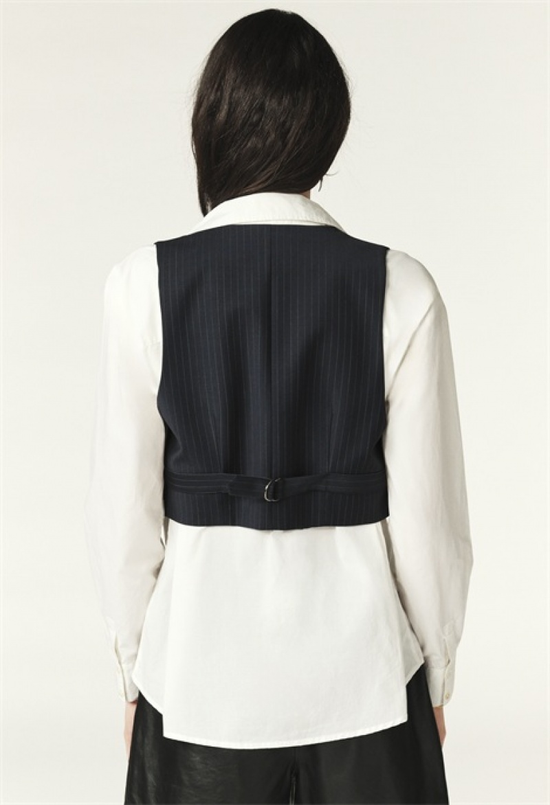 BLUE Ba&sh GILET | BASH-SN66073