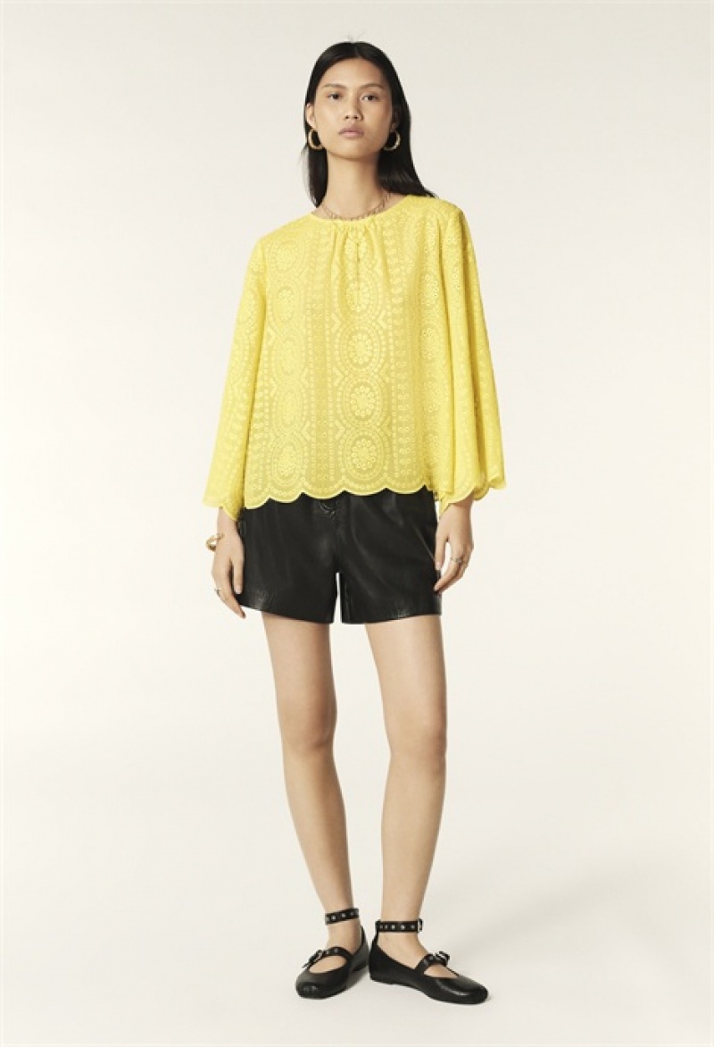 YELLOW Ba&sh SHIRT | BASH-SN66070