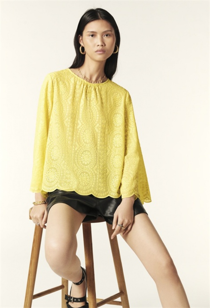 YELLOW Ba&sh SHIRT | BASH-SN66070